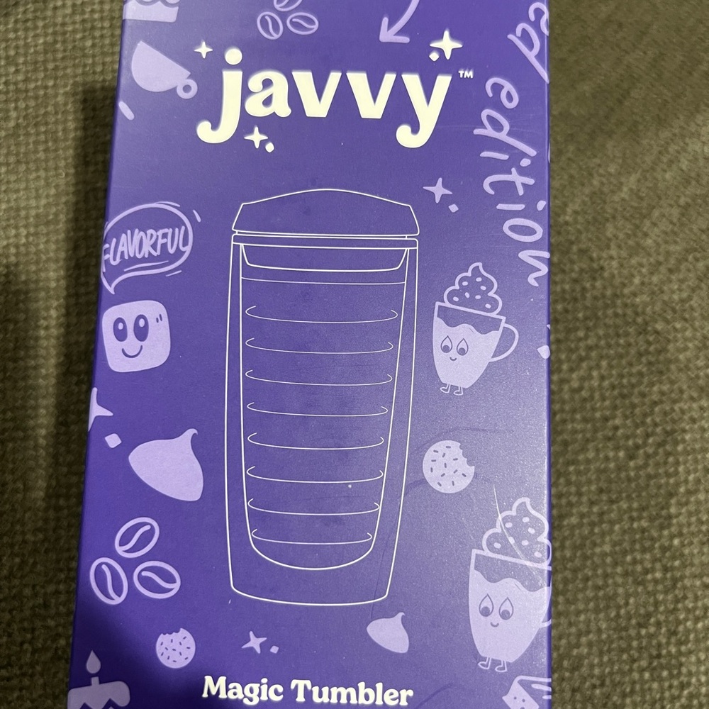 Javvy Magic Tumbler in Vibrant Purple